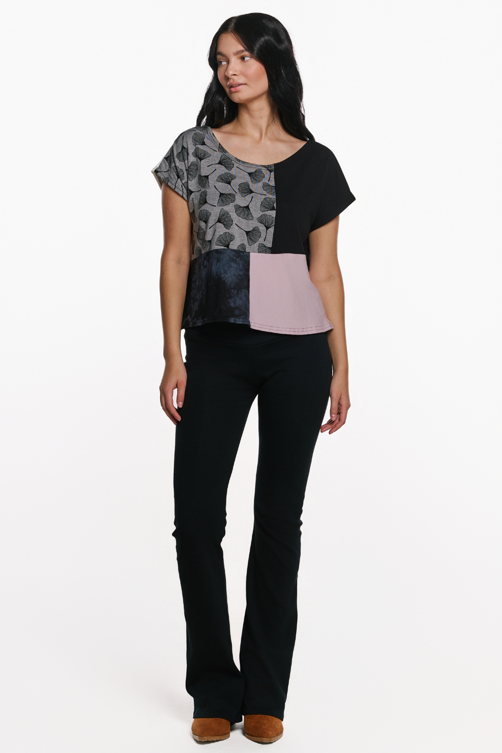 Fern Crop Patch Top