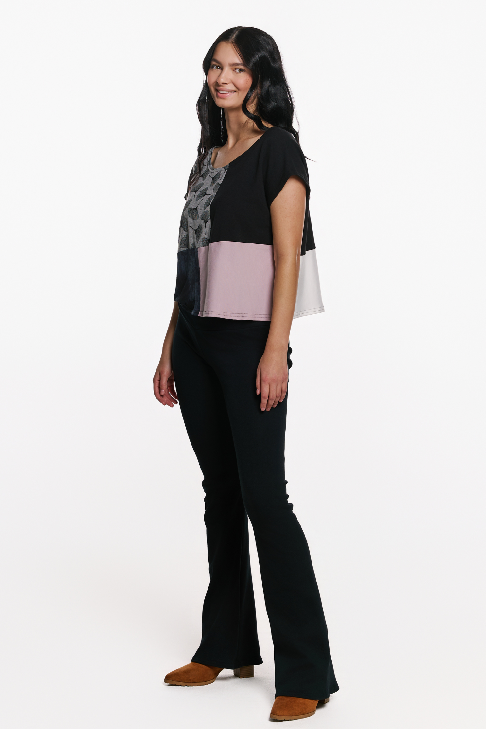 Fern Crop Patch Top