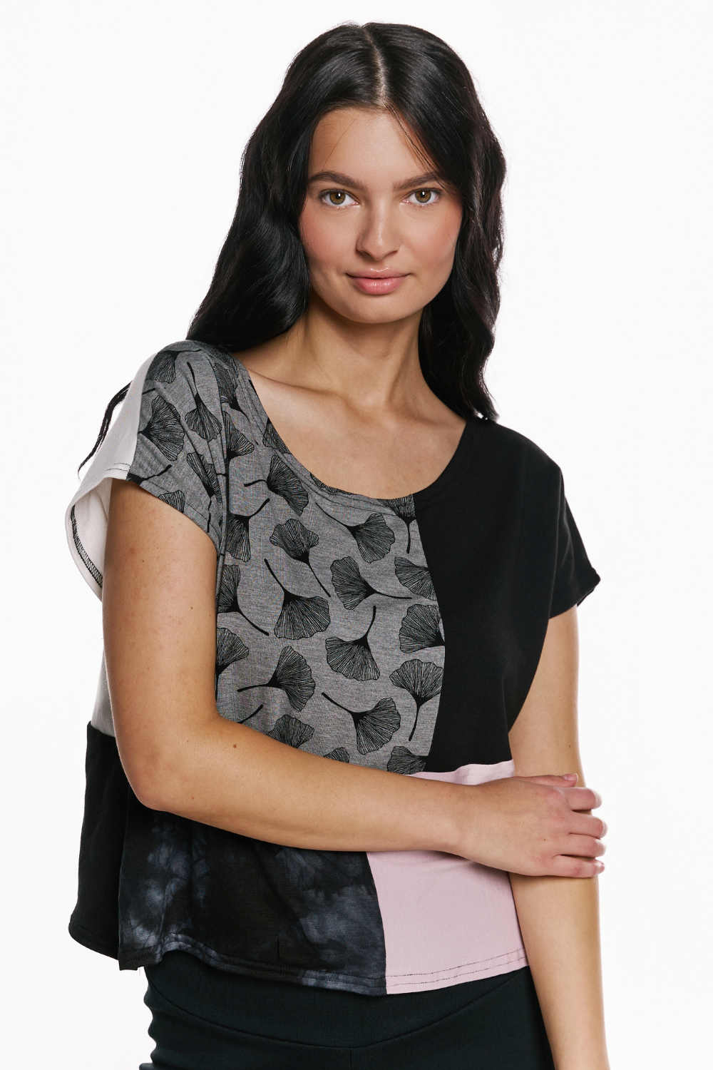Fern Crop Patch Top