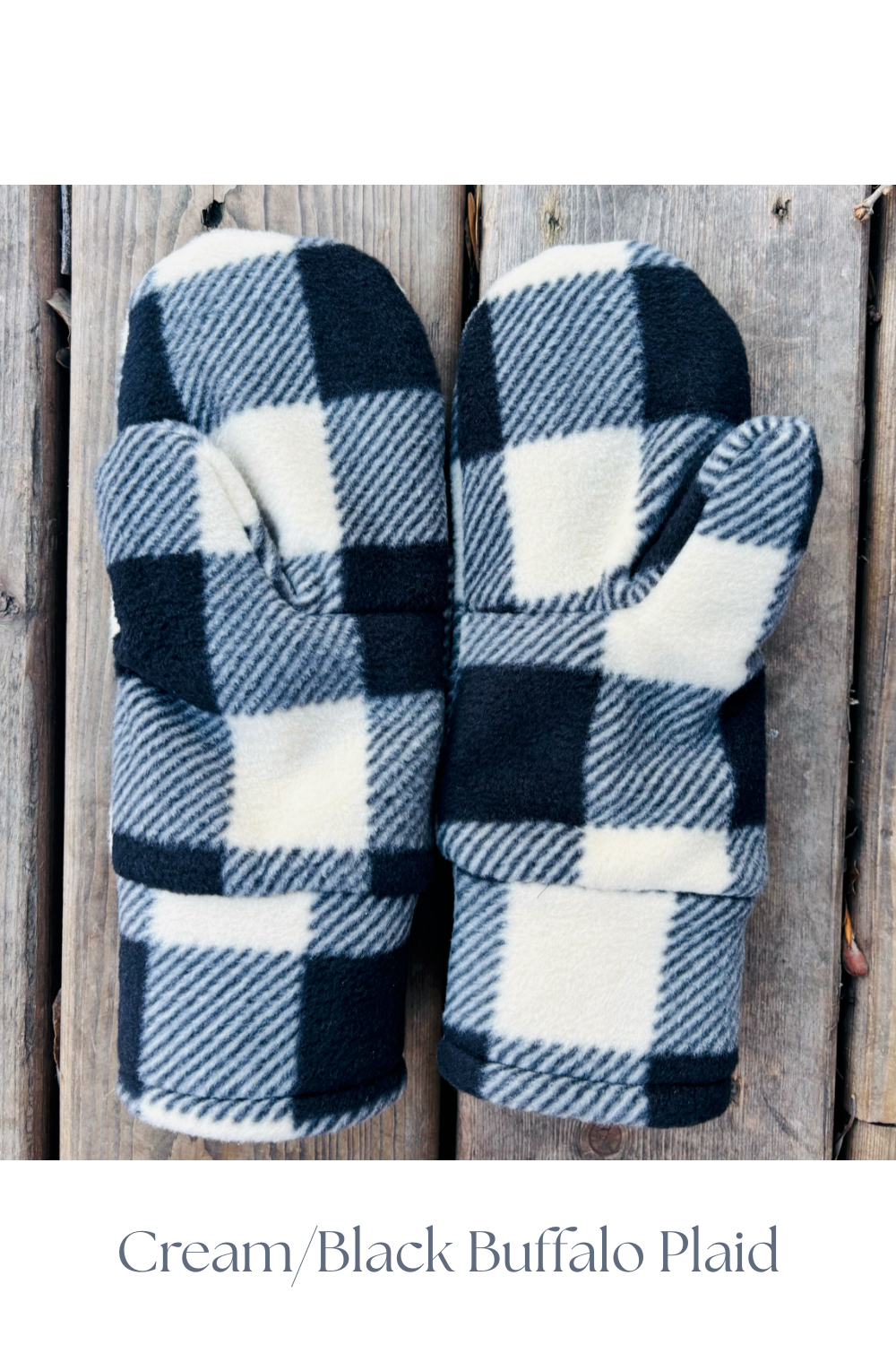 Reversible Fleece Mittens