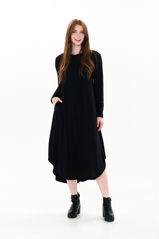 Luna Long Full-Sleeved Dress