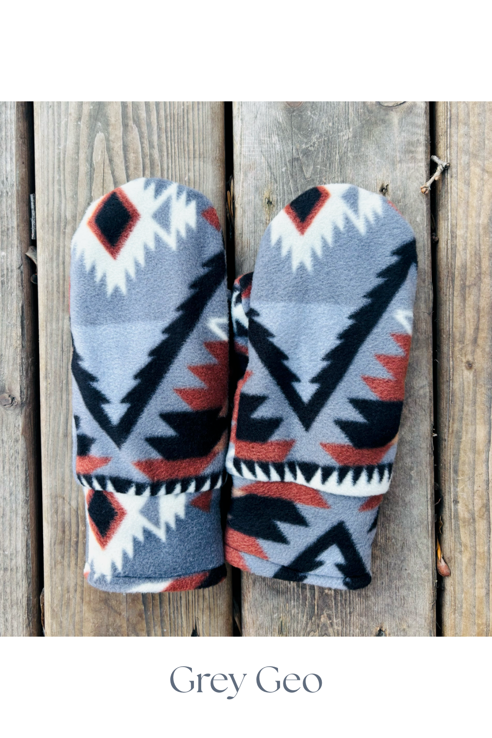 Reversible Fleece Mittens