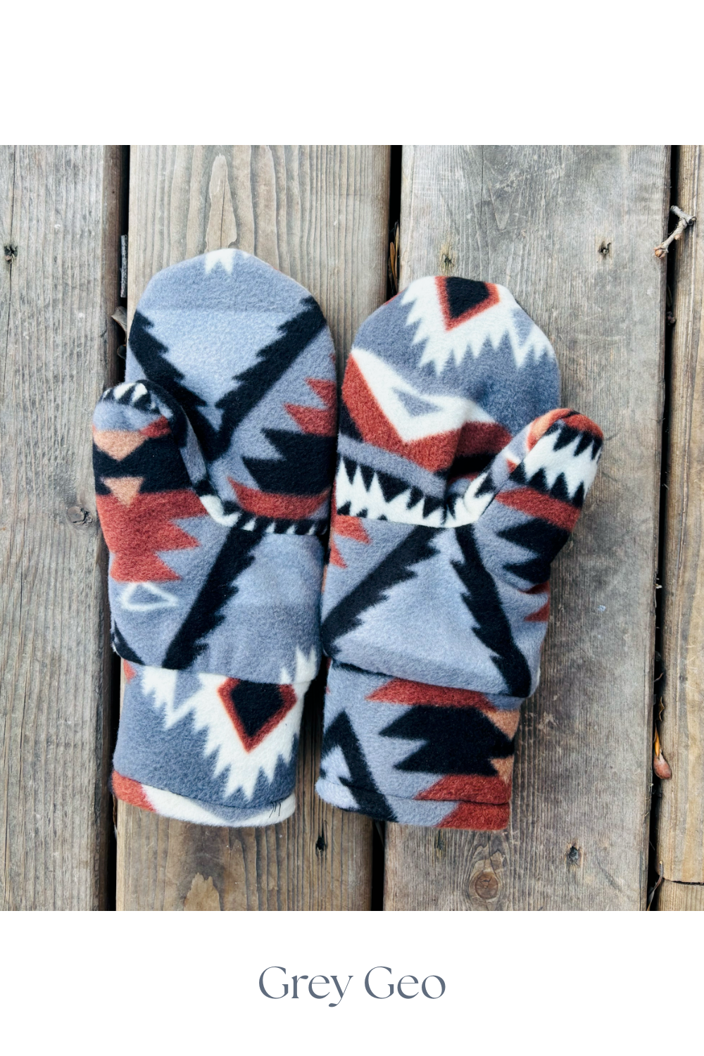 Reversible Fleece Mittens
