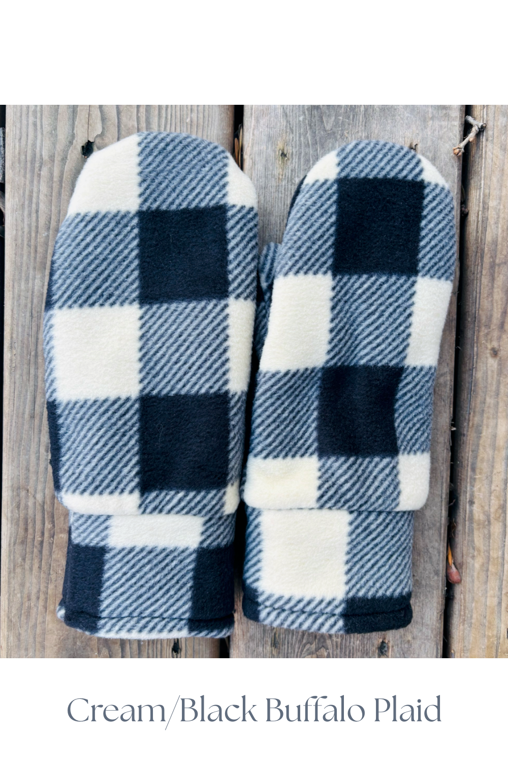 Reversible Fleece Mittens