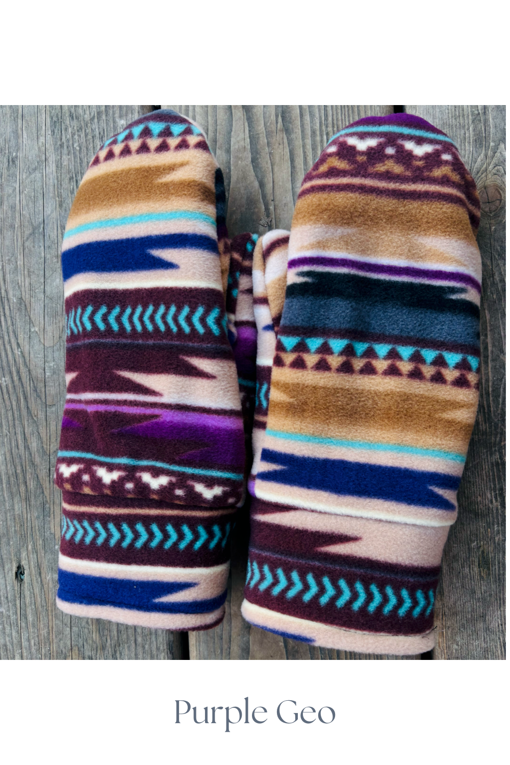 Reversible Fleece Mittens