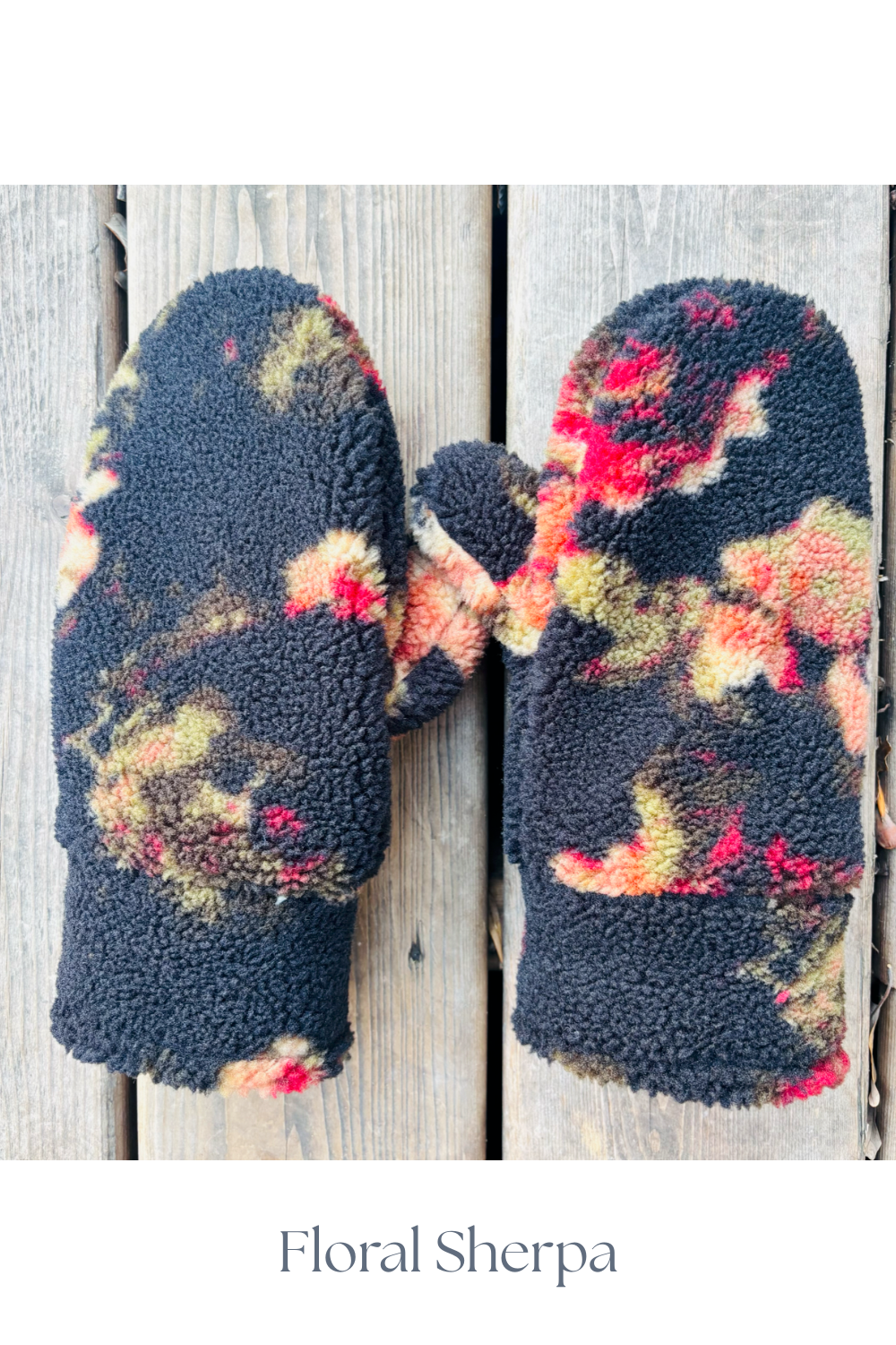 Reversible Fleece Mittens