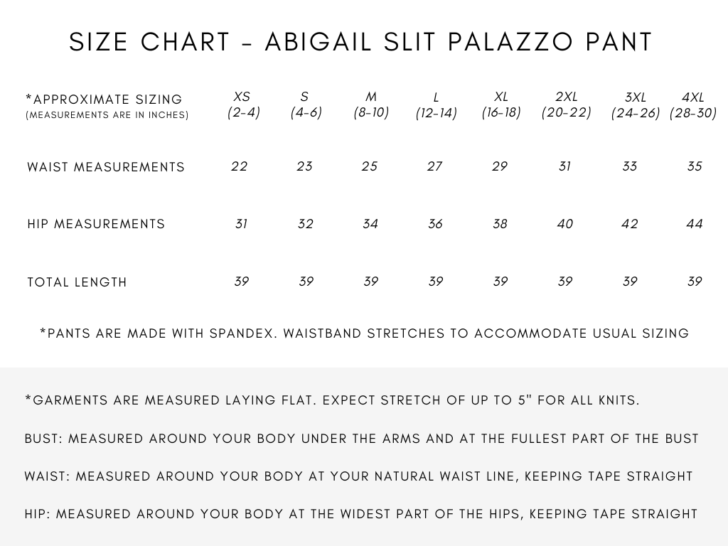 Abigail Palazzo Pant