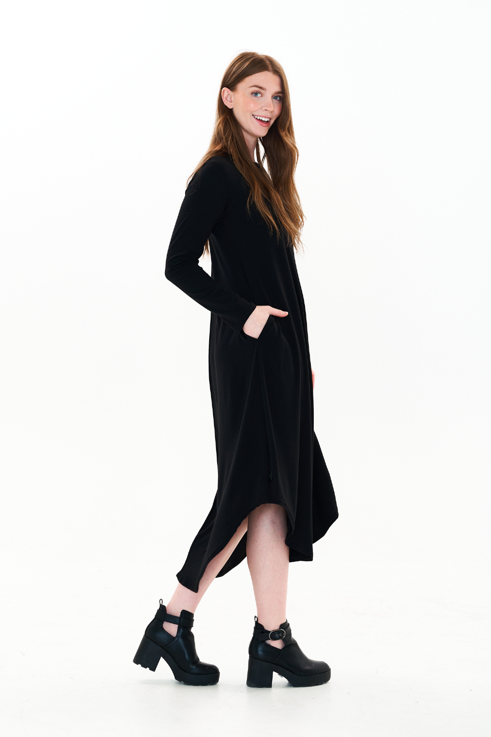 Luna Long Full-Sleeved Dress