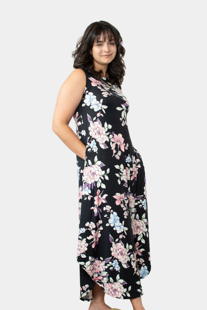 Long tank online dress plus size
