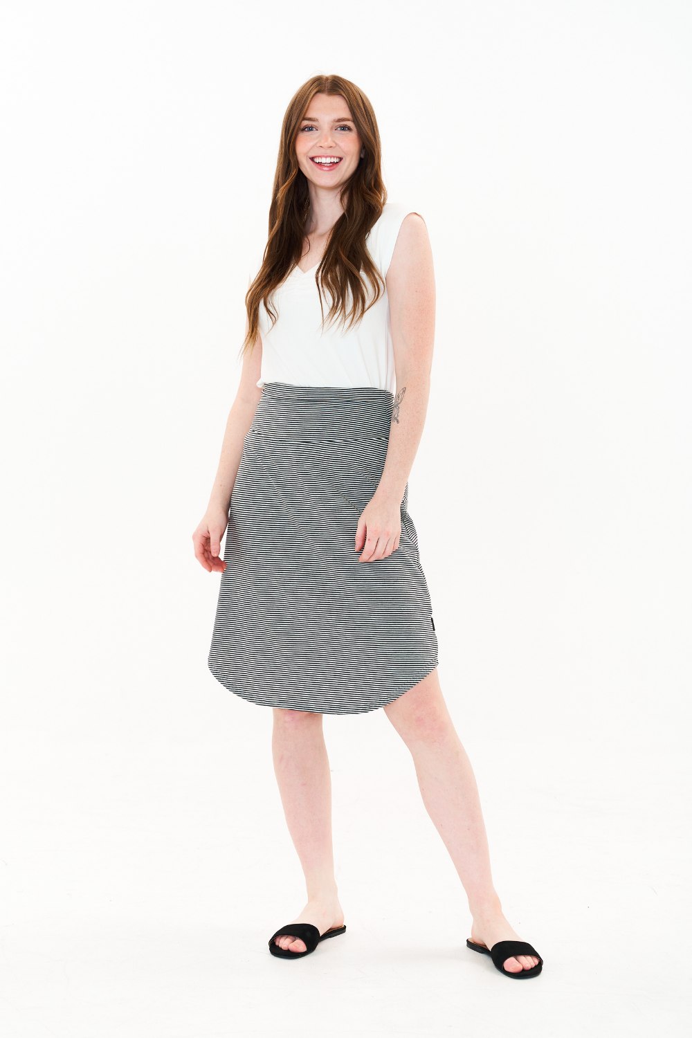 Veronica Mid-Length Skirt